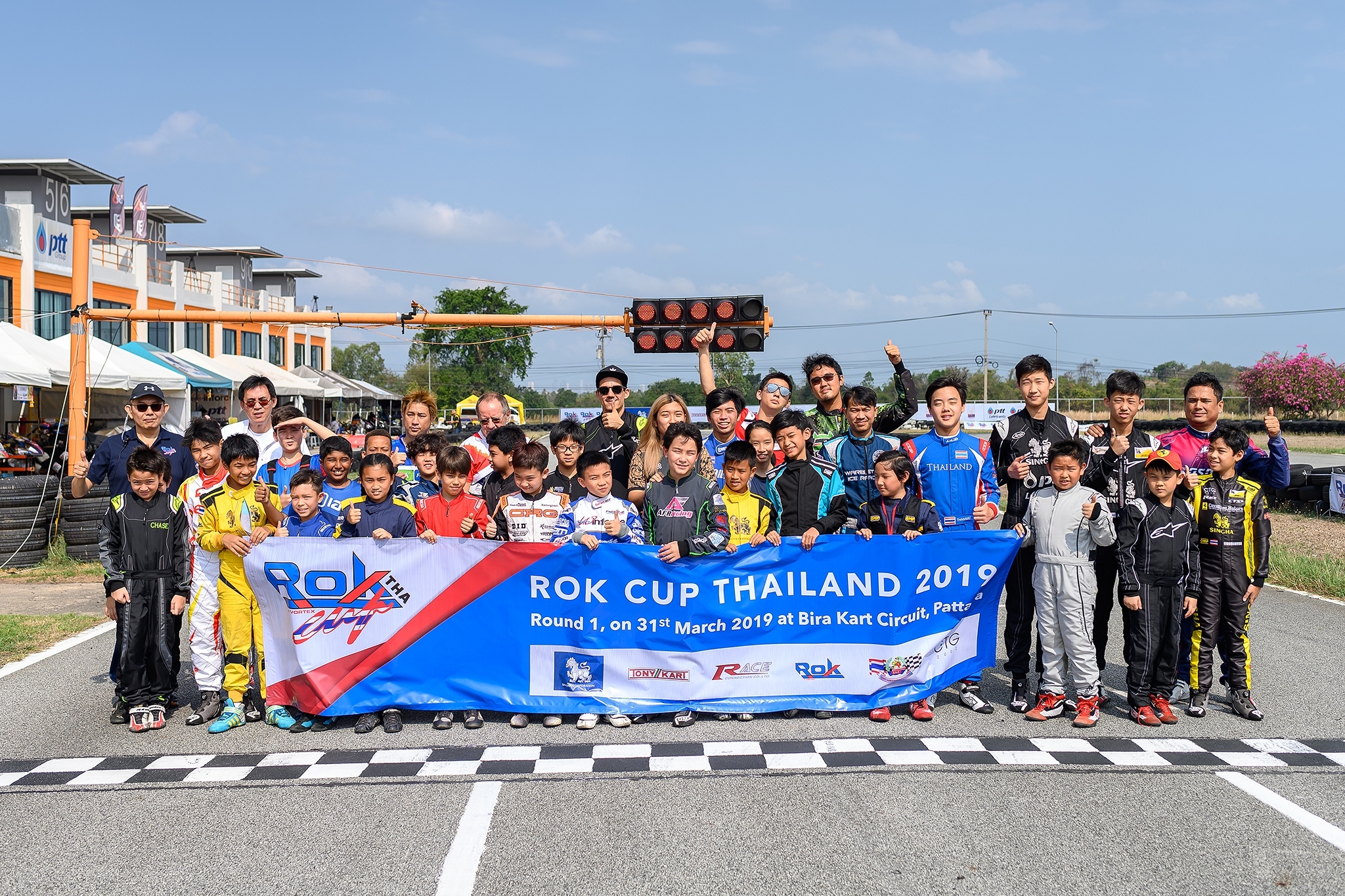 Rok Cup Thailand 2019 round 1 At Bira kart, Chonburi