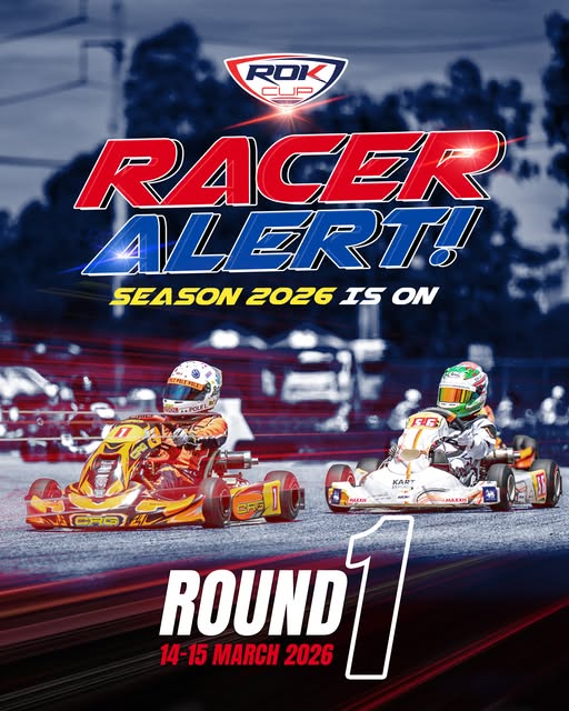 New Season New Challenge ❗️เหล่านักแข่ง เตรียมให้พร้อม  กับ Rok Cup Thailand 2026 Round 1